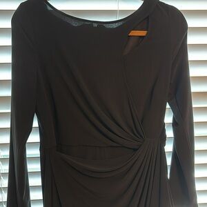 ADRIANNA PAPPELL Black Dress